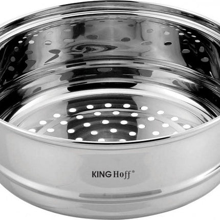 Insert cuiseur vapeur - Cuiseur vapeur légumes - Cuiseur vapeur viande - Ø22 x 8.5 cm
