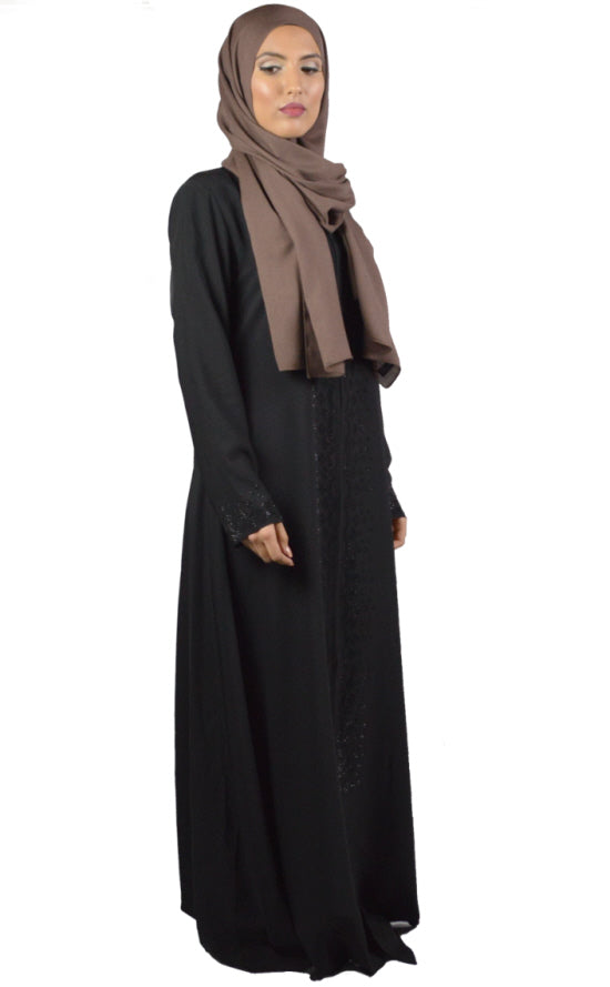 Vorn offene Abaya