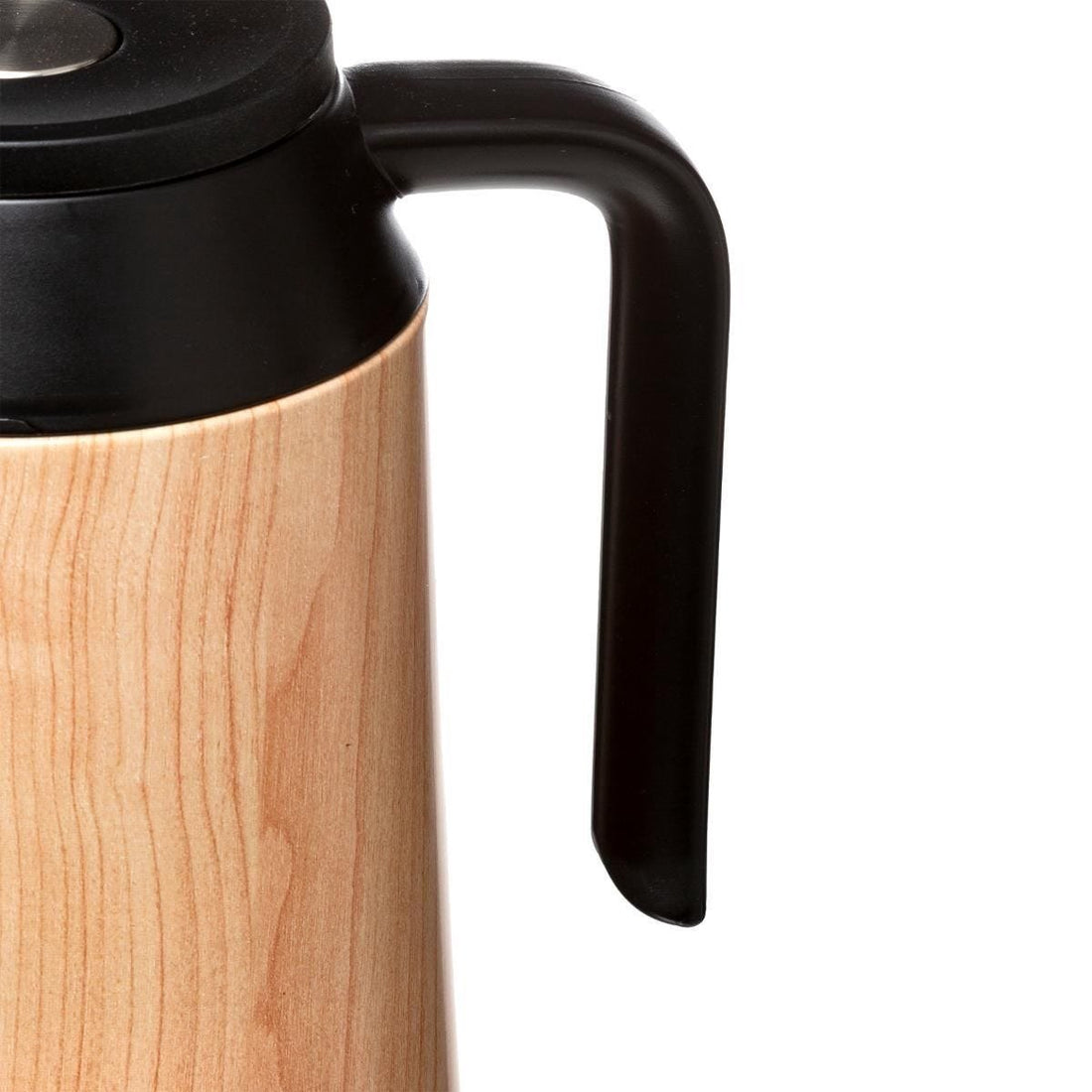 5Five thermoskan 1 liter houtlook – isoleerkan voor koffie en thee – foto 3