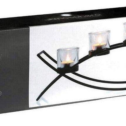 Photophore Atmosphera Tealight Métal (55 x 13,5 x 9 cm)