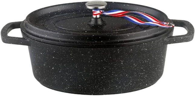 Kamberg - Cocotte Ø 26 cm ovale - aluminium coulé - Sans PFOA