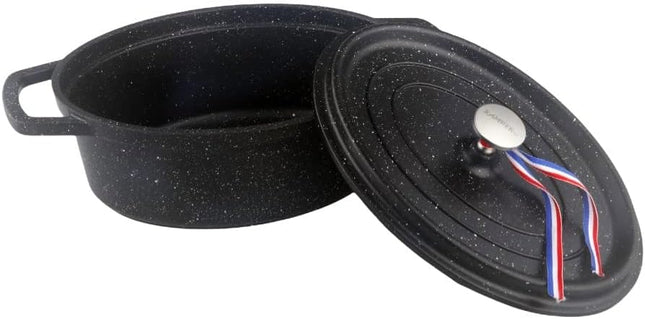 Kamberg - Cocotte Ø 26 cm ovale - aluminium coulé - Sans PFOA