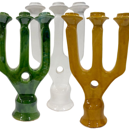 bougeoir Moderne Tamegroute 3 Bras