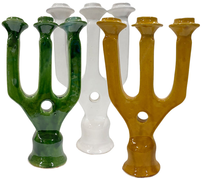 bougeoir Moderne Tamegroute 3 Bras