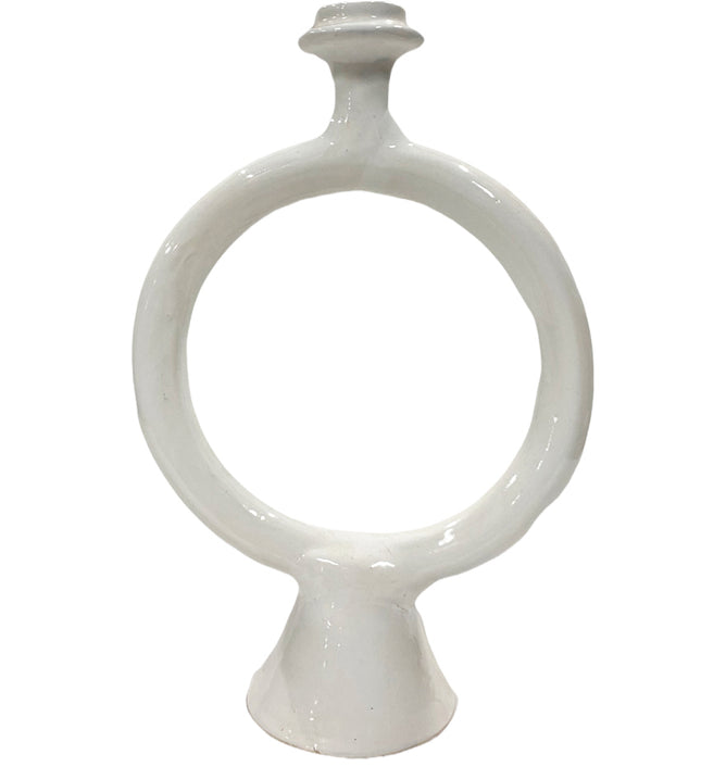 Photophore marocain artisanal en Tadelakt