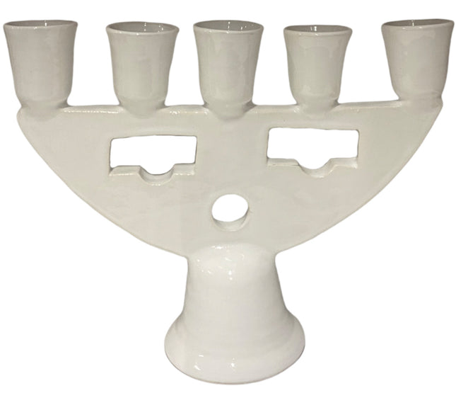 Bougeoir en céramique 5 branches
