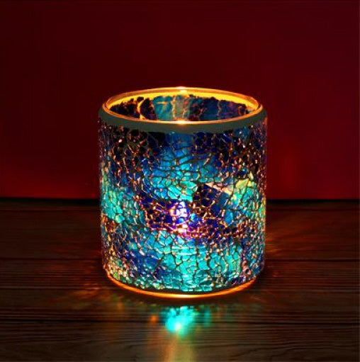 Large Mosaic tea light holder