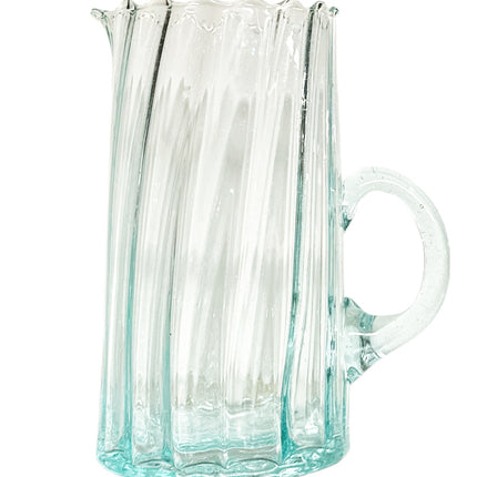 Marokkaanse Beldi Karaf 'Waves' van Gerecycled Glas