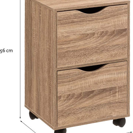 Meuble Roulant Cavalier Bois