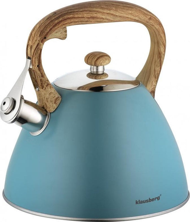Bouilloire sifflante - 3L - inox - toutes sources de chaleur