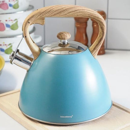 Bouilloire sifflante - 3L - inox - toutes sources de chaleur