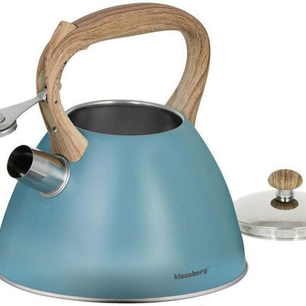 Bouilloire sifflante - 3L - inox - toutes sources de chaleur