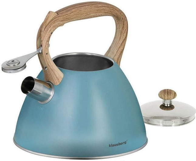 Bouilloire sifflante - 3L - inox - toutes sources de chaleur