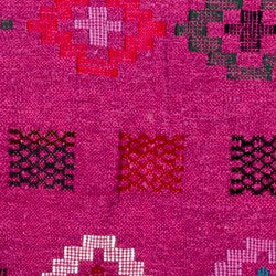 tapis kilim violet