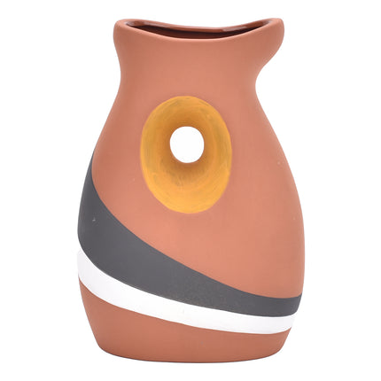 Vase en céramique - Fait main - Vase décoratif - 20 cm