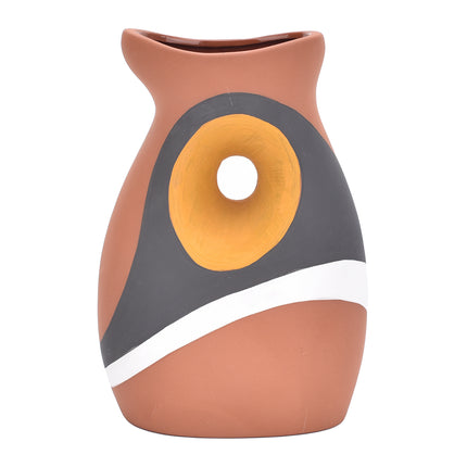 Vase en céramique - Fait main - Vase décoratif - 20 cm