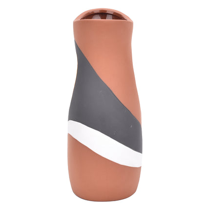 Vase en céramique - Fait main - Vase décoratif - 20 cm
