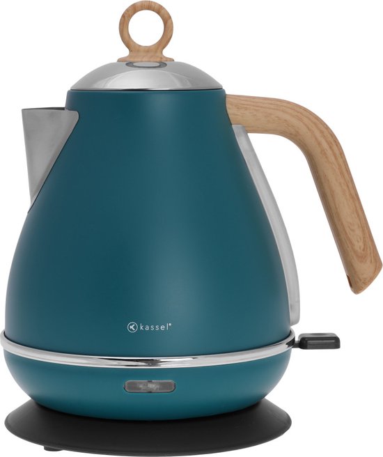 Kassel Retro Waterkoker - 1, 7L - RVS
