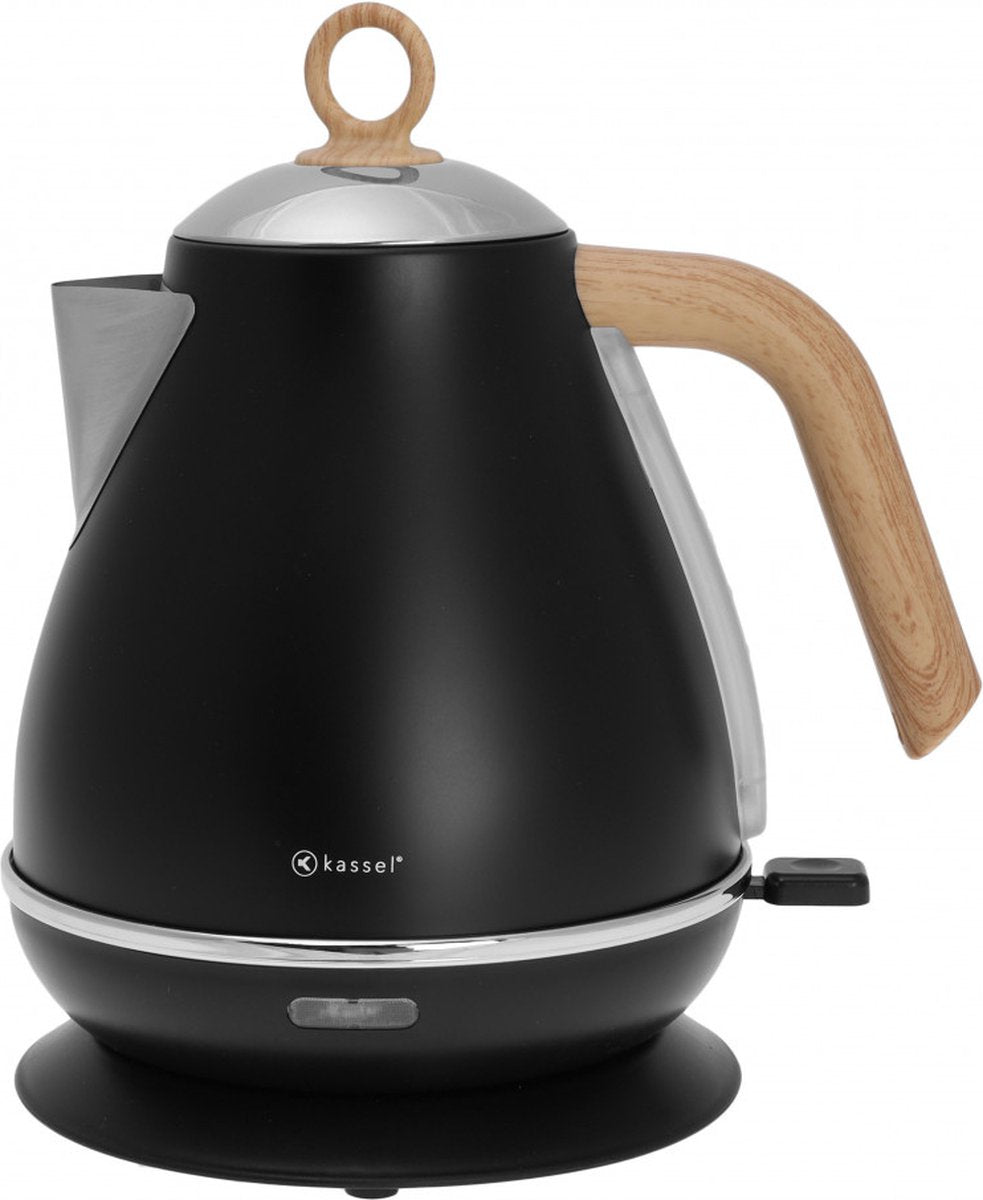 Kassel Retro Waterkoker - 1, 7L - RVS
