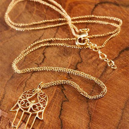 Chaîne Khamsa - Hamsa 48cm