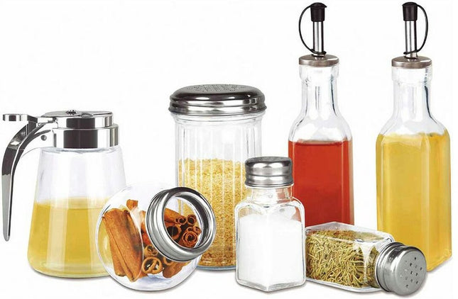 Set de cuisine 7 pièces 200 ml 300 ml 185 ml 280 ml