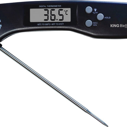 Thermomètre de cuisine électronique - noir - thermomètre à viande