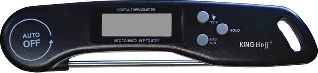 Thermomètre de cuisine électronique - noir - thermomètre à viande