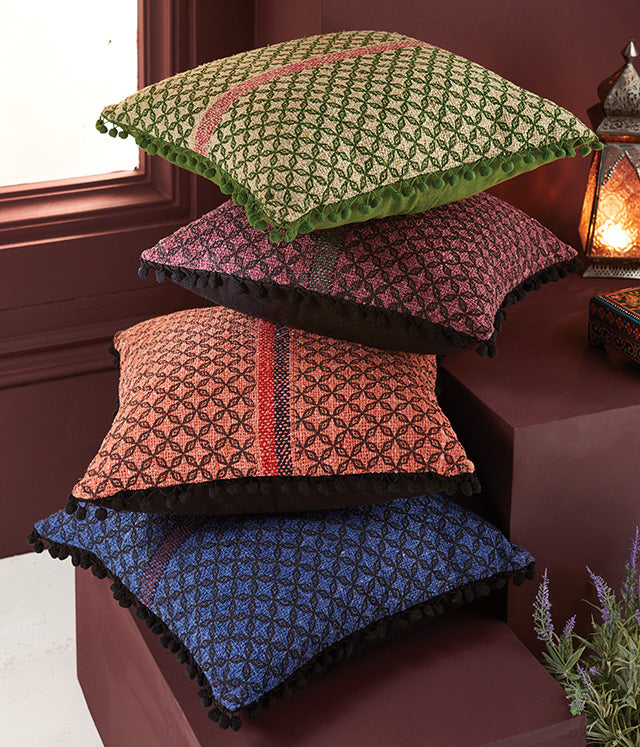 Housse de Coussin Khadi Orientale