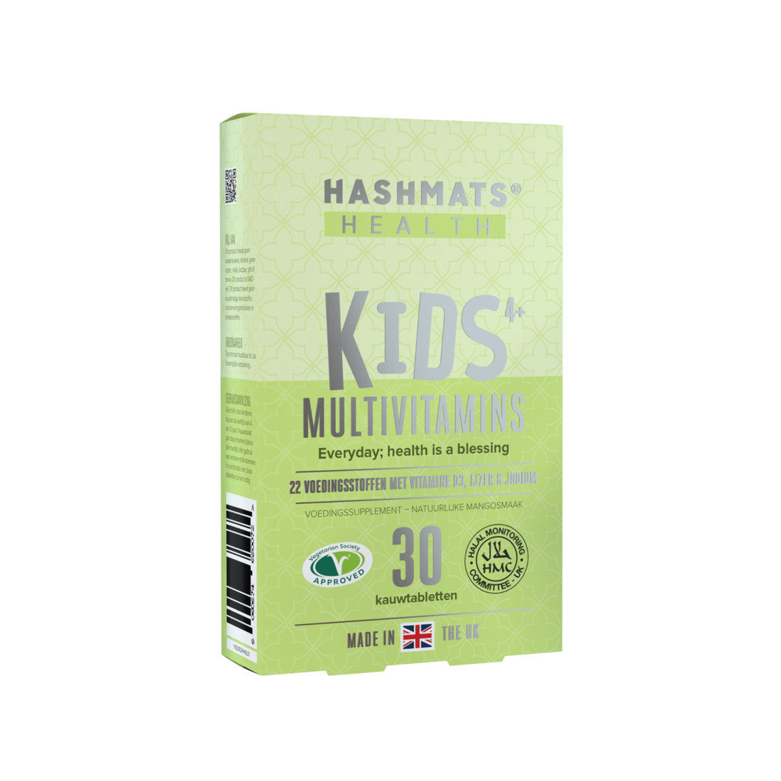 Halal Kids Multivitamins Mango - 22 Nutrients by HASHMATS®