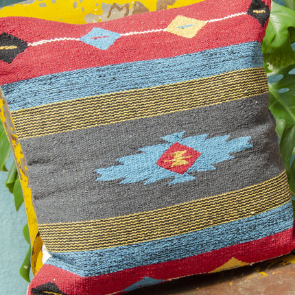 Housse de coussin kilim tissée à la main Sarkhan