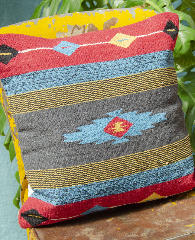 Housse de coussin kilim tissée à la main Sarkhan