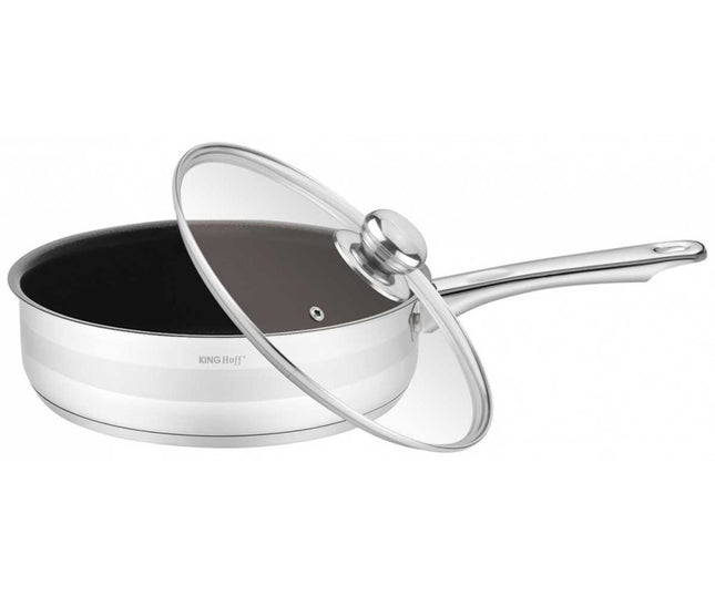 Kinghoff Casserole en acier inoxydable de haute qualité Ø24CM