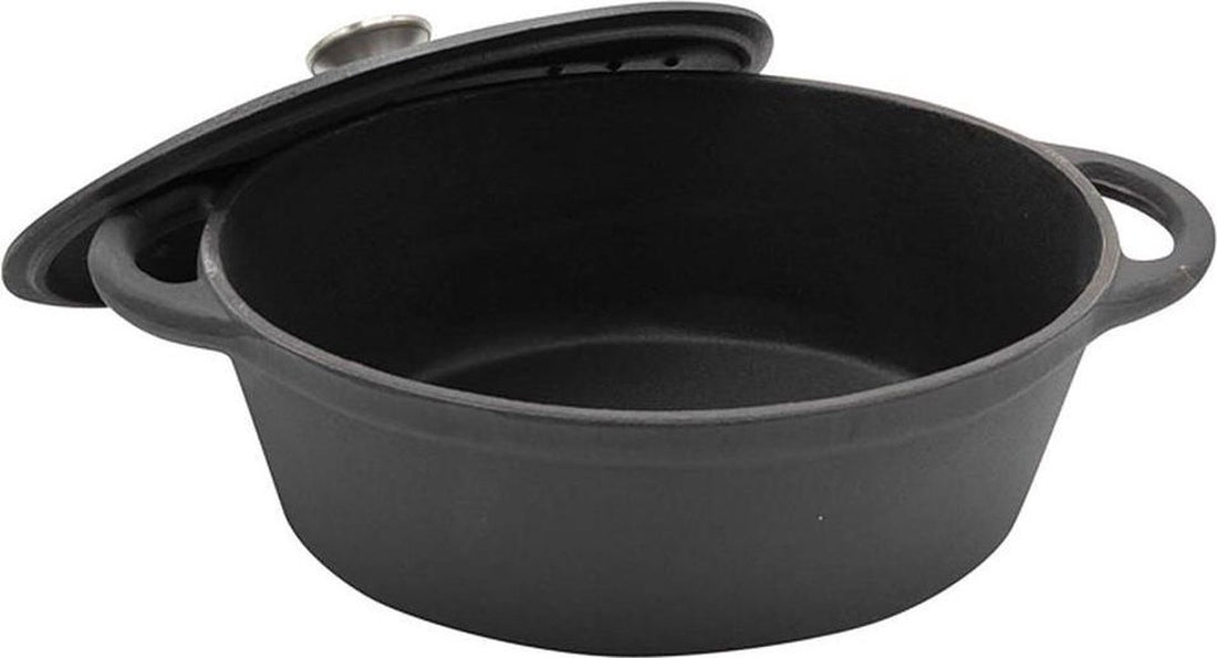 Kinghoff 1477 Braadpan - 4,5L - Gietijzeren - alle warmtebronnen