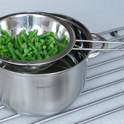 Kinghoff 1497 - Passoire - Inox - 24 cm