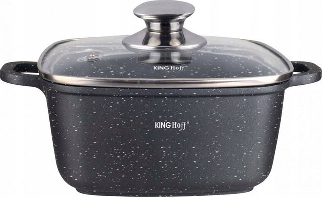 Kinghoff - Faitout - carré - 26 cm - 5,5 litres
