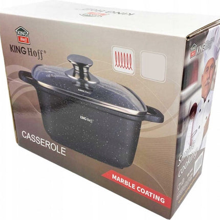 Kinghoff - Faitout - carré - 26 cm - 5,5 litres