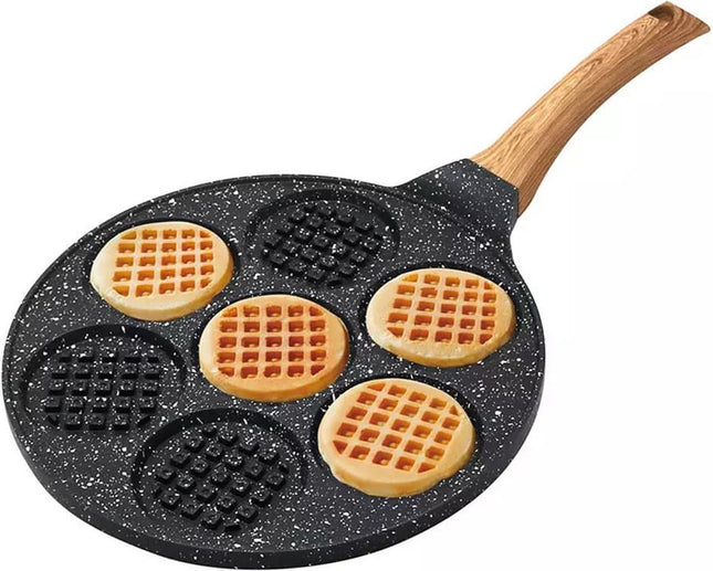 Kinghoff - Poêle à crêpes - forme de gaufre - 26.5 cm