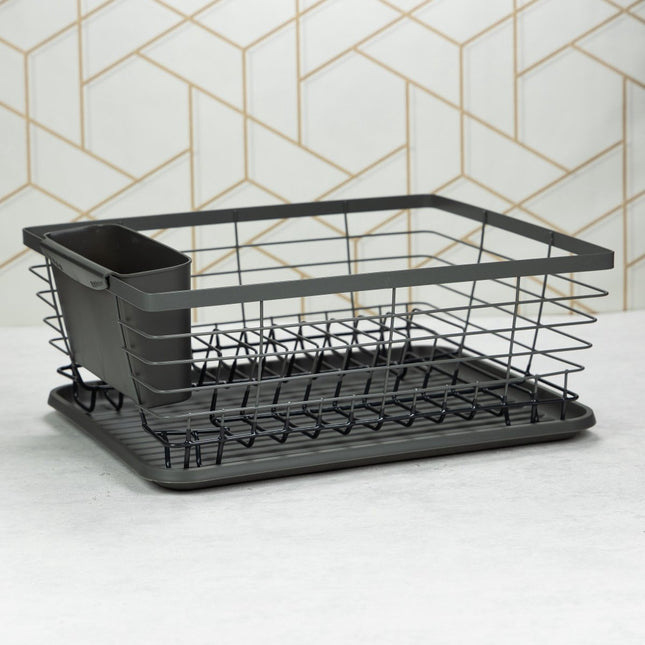 Kinghoff 1715 - Égouttoir - Acier - plastique - gris