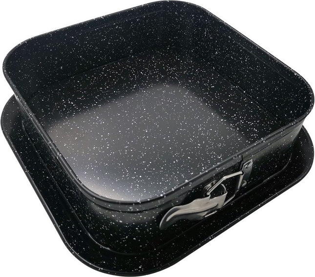 Kinghoff - Moule à charnière - Carré - 27.5 x 27.5 cm