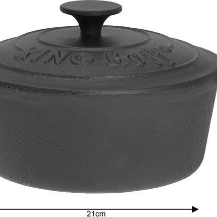 Casserole - Ø 21 cm - fonte - toutes sources de chaleur