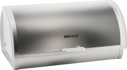 Kinghoff 3203 - boîte à pain - acier inoxydable - 39.5x28x18.5 cm