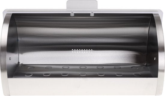 Kinghoff 3203 - boîte à pain - acier inoxydable - 39.5x28x18.5 cm