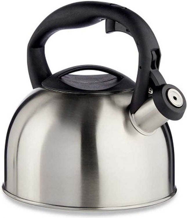 Kinghoff bouilloire sifflante - 2L - Inox - toutes sources de chaleur