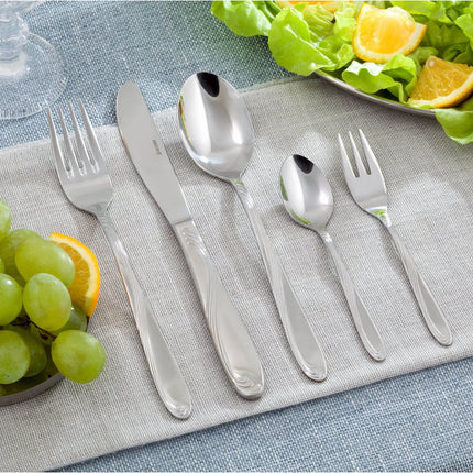 KINGHOFF 3508 - Coffret de couverts de luxe - 72 pièces - 12 personnes - Couverts modernes