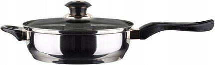 Batterie de cuisine - 12 pièces - Inox - Tous feux