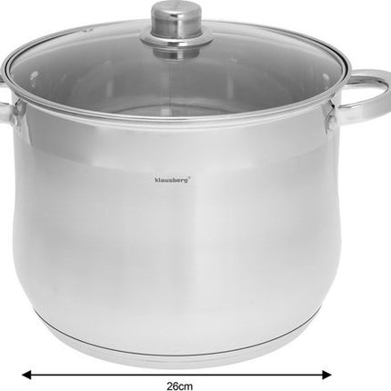 Kinghoff Set de 6 casseroles à soupe - faitout - soupière - 7/8,6/10,7 litres