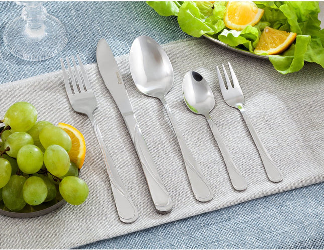 KINGHOFF Ménagère de Couverts en Valise - 72 pièces - 12 personnes