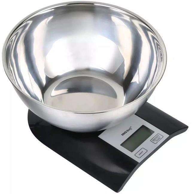 Balance de Cuisine Digitale Kinghoff KH1828 avec Bol - 2L - max 5KG -