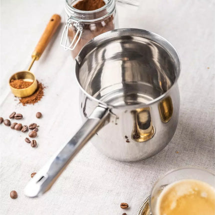 Cafetière - 1 Litre, Acier Inoxydable, Compatible Tous Feux - Pratique et Durable
