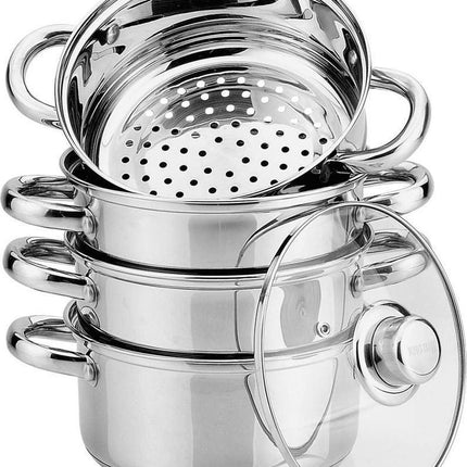 Kinghoff marmite à vapeur avec couvercle - 20 cm